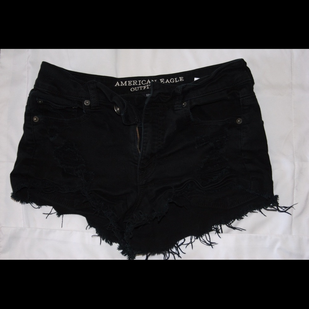 Black American Eagle shorts